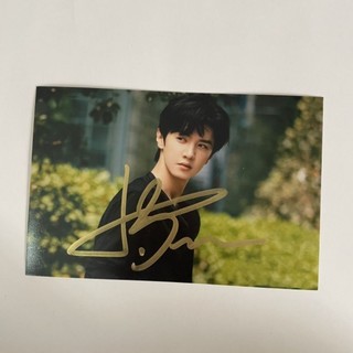 Autograph Postcard chữ ký Trần Triết Viễn