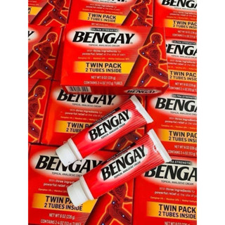 [ Date 2026] Set 2 tuýp kem xoa bóp   giảm đau Bengay Mỹ Ultra Strength 113g - EDS Hàng Mỹ