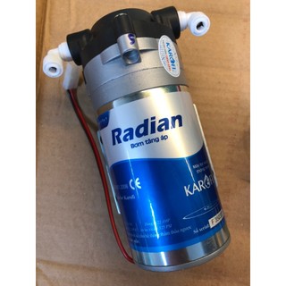 Bơm tăng áp radian karofi 24vdc - hàng chính hãng - sử dụng được trong các máy lọc nước ro: karofi, kangaroo, sunhose