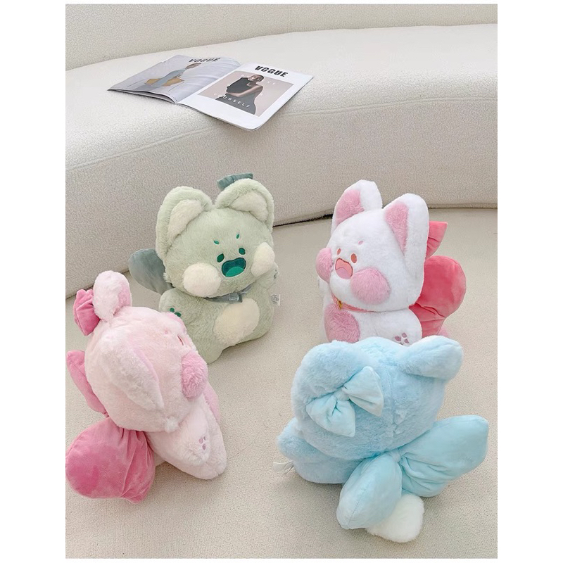 CÓ SẴN 1 SỐ MÀU Mèo gấu bông DuDu size 90cm  HÀNG ORDER 2 TUẦN