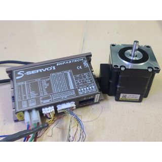 Combo Driver và động cơ bước 2 pha Ezi Fastech S-Servo II, step servo, hybrid servo, động cơ bước điều khiển vòng kín.