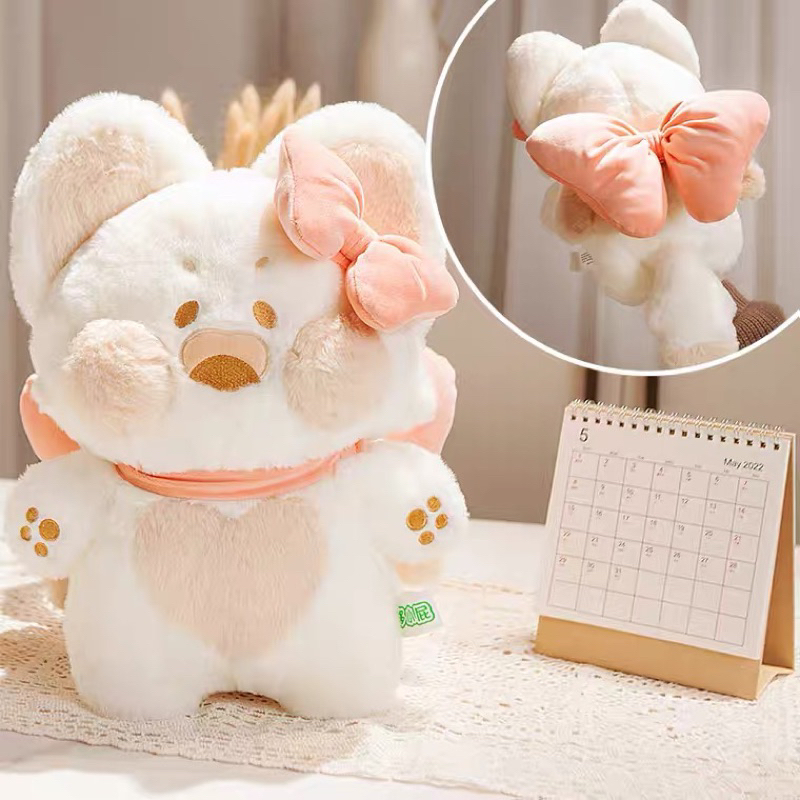 CÓ SẴN  Mèo DUDU cột nơ hàng đặt trước 2 tuần size 40-45cm