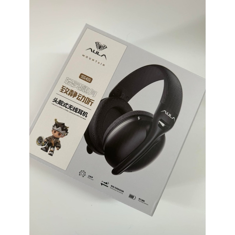 [SẴN GIAO NGAY] Tai nghe không dây gaming Aula S6 3 mode Bluetooth | 2.4ghz | TypeC | BigBuy360 - bigbuy360.vn