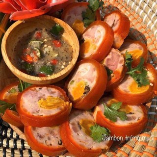 Jambon trứng muối đòn 500gr