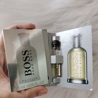 Vial Nước hoa nam Hugo Boss Bottled Eau de Toilette