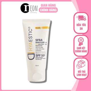 Kem chống nắng dưỡng da hyaestic skin fusion sf64 sun and pollution protector spf50+ 50ml - neon beauty