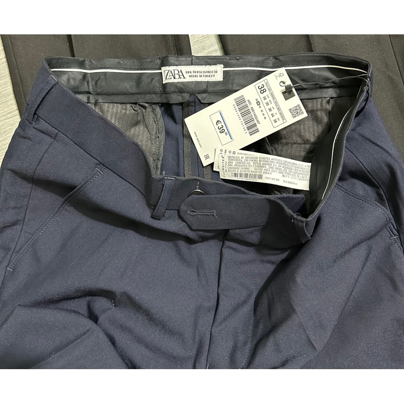 Quần Tây Nam Z@rA Phôm Slimfit Hàn