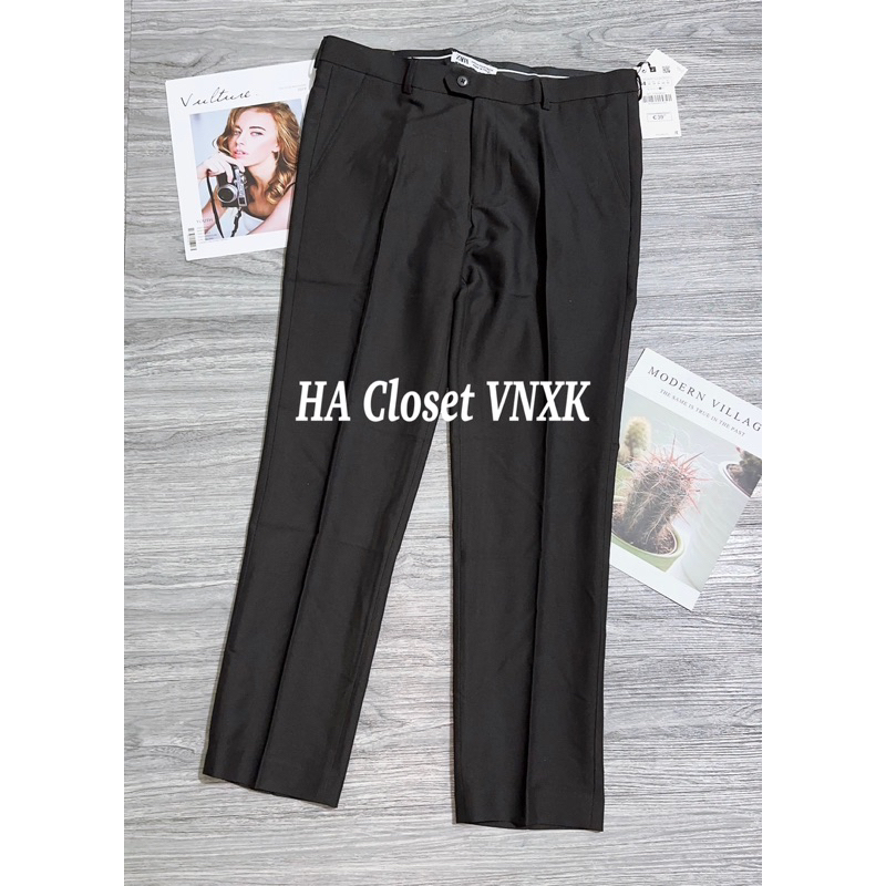 Quần Tây Nam Z@rA Phôm Slimfit Hàn