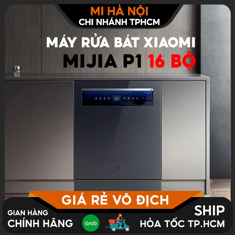 Máy rửa bát thông minh Xiaomi Mijia 16 bộ P1 – Sấy nhanh gấp 3 lần, khử trùng 99,999%