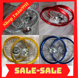 Bánh căm Crom niềng nhôm Thái dành cho Wave Blade, W Rsx, Future 125 đĩa bằng