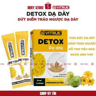 Detox Thải Độc Cơ Thể, Hỗ Trợ Chức Năng Gan, Phổi, Đại Tràng, Dạ Dày