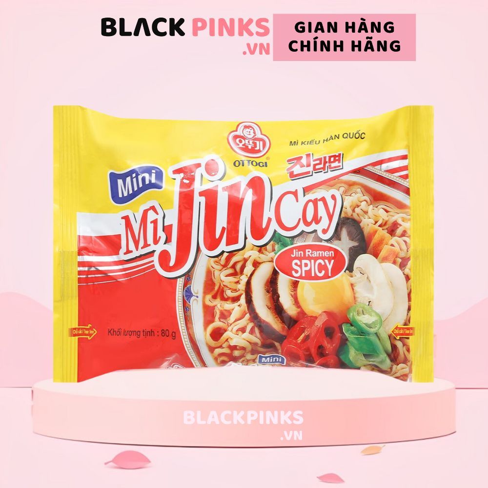 Mì Jin cay Ottogi Mini gói 80g