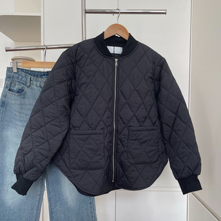 Áo bomber phao trần trám