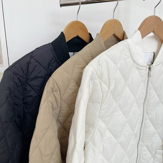 Áo bomber phao trần trám