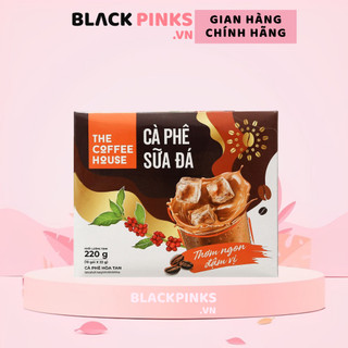  Cà phê sữa đá The Coffee House 220g  10 gói x 22g  