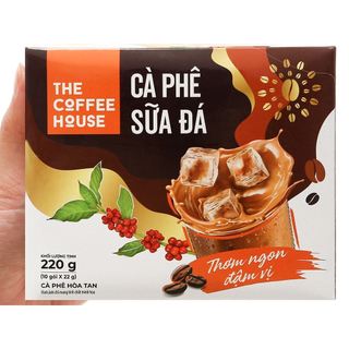 Cà phê sữa đá The Coffee House 220g (10 gói x 22g)