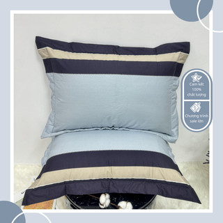 Vỏ Gối ngủ 45cm*65cmCotton(1 đôi)  mềm mại thoáng mát,chính hãng Alnena