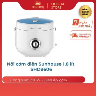 Nồi cơm điện sunhouse 1,8 lít 700w shd8606