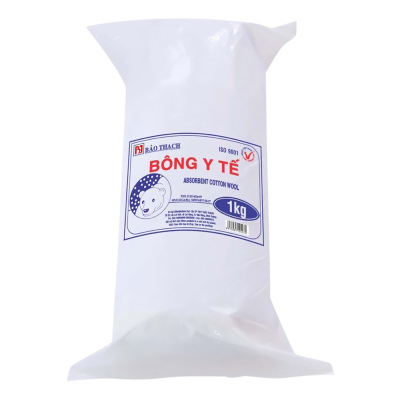 Bông hút y tế Bảo Thách bịch 1kg