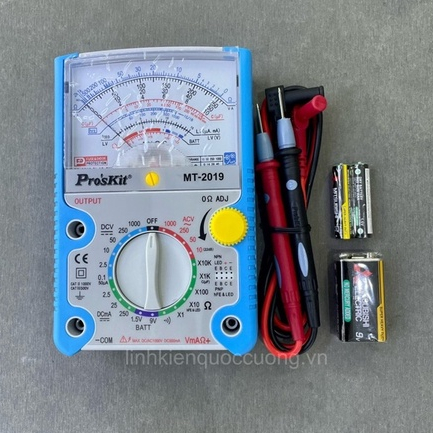 Đồng hồ đo dạng kim Pro'skit MT-2019 chính hãng