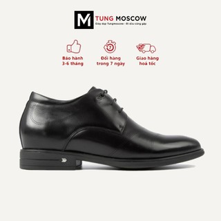 Giày da nam, giày tây nam Derby sang trọng Tùng Moscow da bò thật vân dập nổi thời trang cao cấp - SP003176