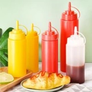 Lọ tương ớt nhựa việt nhật, lọ tương ớt 200ml,300ml,500ml chai đựng tương cà, nước sốt, siro