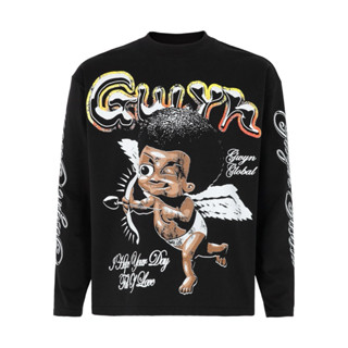 Áo thun nam nữ tay dài GWYN GRAPHIC PRINT LONG SLEEVED T-SHIRT