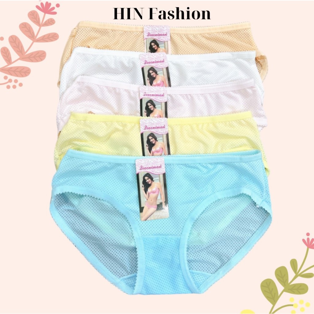 Combo 10 Quần Lót Nữ Su DUDIA Thông Hơi (freesize 40 - 52kg) [N06-10]