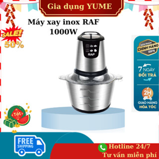 Máy xay thịt RAF với động cơ đồng bền bỉ, tốc độ xoay vòng lớn - R7009