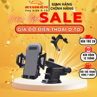 Giá Đỡ Điện Thoại Trên Ô Tô HUY NAM Gắn Taplo Và Cửa Gió Điều Hòa, Kẹp Điện Thoại Ô Tô Cực Kỳ Chắc Chắn