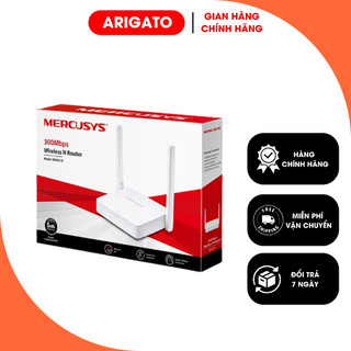 Bộ Phát Wifi Mercusys 2 Râu 3 Râu 4 Râu - MW301R / MW305R / MW325R - Mới 100% - Chính Hãng Bảo Hành 24 Tháng - ARIGATO