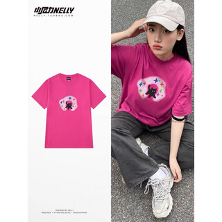 có sẵn áo thun tay ngắn form rộng áo phông cotton unisex cho nam và nữ 11138 19
