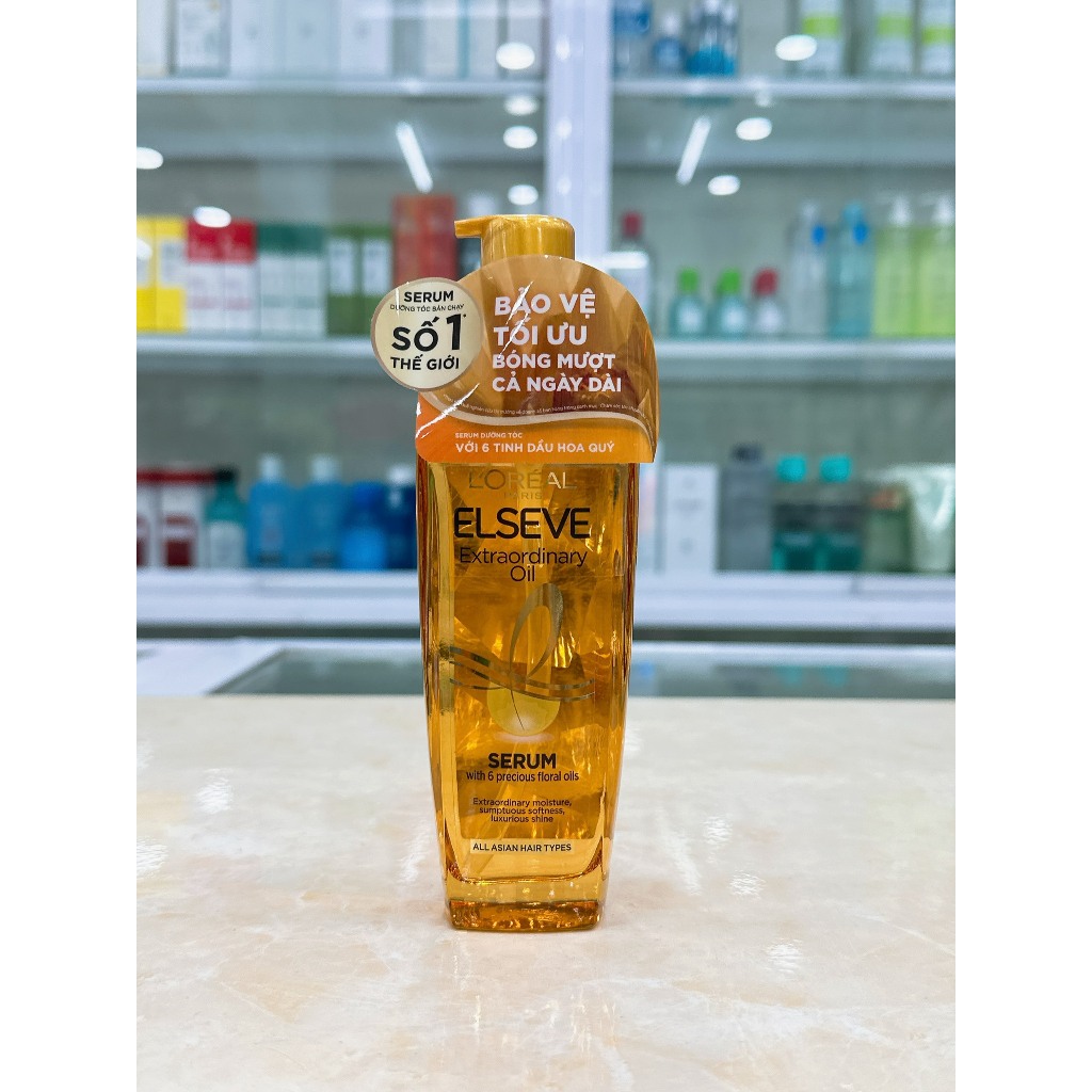 Dầu Dưỡng Tóc Tinh Dầu Hoa Tự Nhiên L'Oreal Elseve Extraordinary Oil Serum With 6 Precious Floral Oi