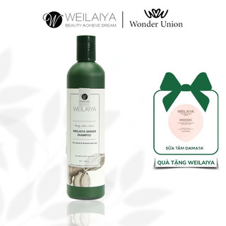 Dầu gội gừng trắng ngăn rụng và kích mọc tóc Weilaiya Ginger Shampoo 400ml