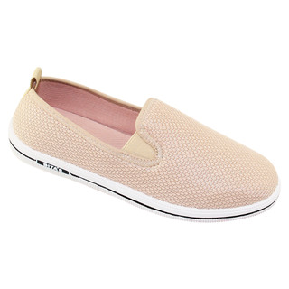 Giày lười nữ Bita's GVW.55 (Đen + Kem + Xám)