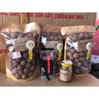 Nhãn sấy khô nguyên vỏ, cơm dày, hạt nhỏ, đặc sản bà rịa vũng tàu.