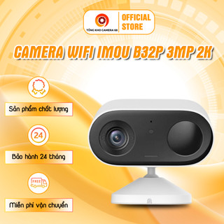 Camera wifi imou b32p 3mp 2k - camera tổng kho camera dùng pin chính hãng phát hiện hình dạng cơ thể một cách thông minh
