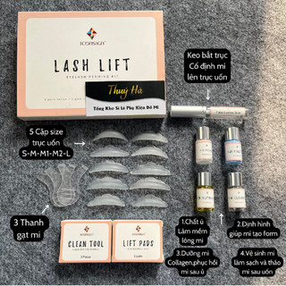 Bộ uốn mi collagen Lash Lift 3D-6D Hàn Quốc \ dụng cụ nối mi - THÚY HÀ (Tặng 1 gel pad)