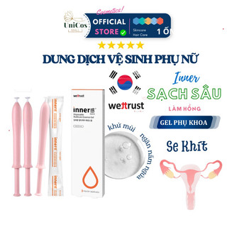 [ CHE TÊN] Dung dịch vệ sinh phụ nữ đũa thần inner Hàn Quốc Wetrust gel phụ khoa