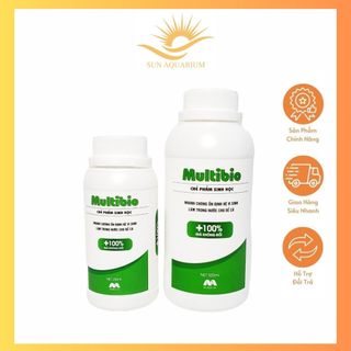Men vi sinh multibio - làm trong nước hồ cá thủy sinh trong 1h - sun aquarium