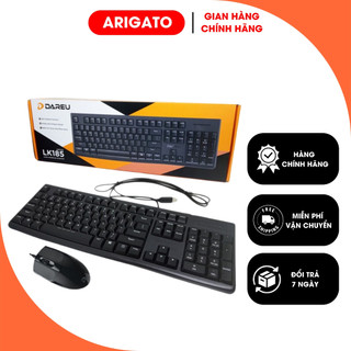 Bộ Bàn Phím Và Chuột Văn Phòng Có Dây Dareu Gipco Zornwee Golden Field Meetion Hàng Chính Hãng Giá Rẻ