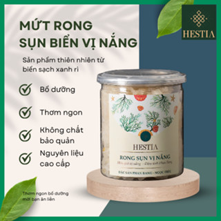 Rong Sụn Vị Nắng SEA MOSS dạng sợi 220g ít ngọt không chất bảo quản nhiều dinh dưỡng collagen HESTIA