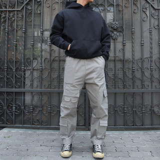 Quần dài kaki cargo pant DATINO chất vải 98% cotton co giãn form ống đứng cạp cao