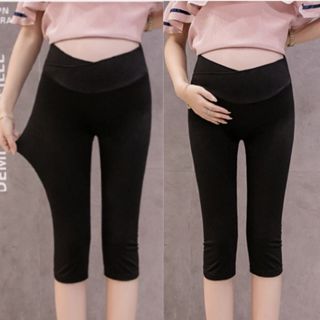  Quần Bầu Legging Ngố Lửng Larosa Mẫu Mới 2024 Chất Juyp Thái Cao Cấp Cạp Chéo Bigsize LS21Q 