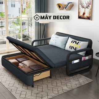 Giường Sofa Thông Minh Gấp Gọn Đa Năng Có Hộc Để Đồ, Hàng Nhập Khẩu Cao Cấp Bảo Hành 3 Năm