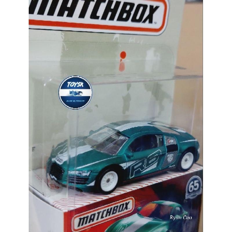 Toysk xe mô hình Audi R8 Matchbox Xanh lá tỷ lệ 1:64