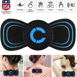 Miếng dán massage xung điện cổ vai gáy, bắp tay, lưng bằng sung điện giảm đau nhức hiệu qủa