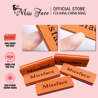 Phao Missface mịn - Phao nhám 2 mặt ngắn mài nhám móng