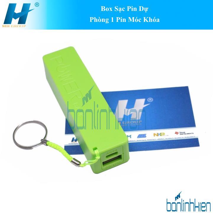 Box Sạc Pin Dự Phòng 1 Pin Móc Khóa Mã LK_05881