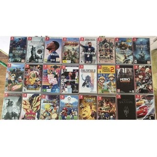 Thẻ game Nintendo Switch 2nd có hộp - fifa, Pokemon, Zelda, Monster Hunter, Mario, Assassins creed, Hades